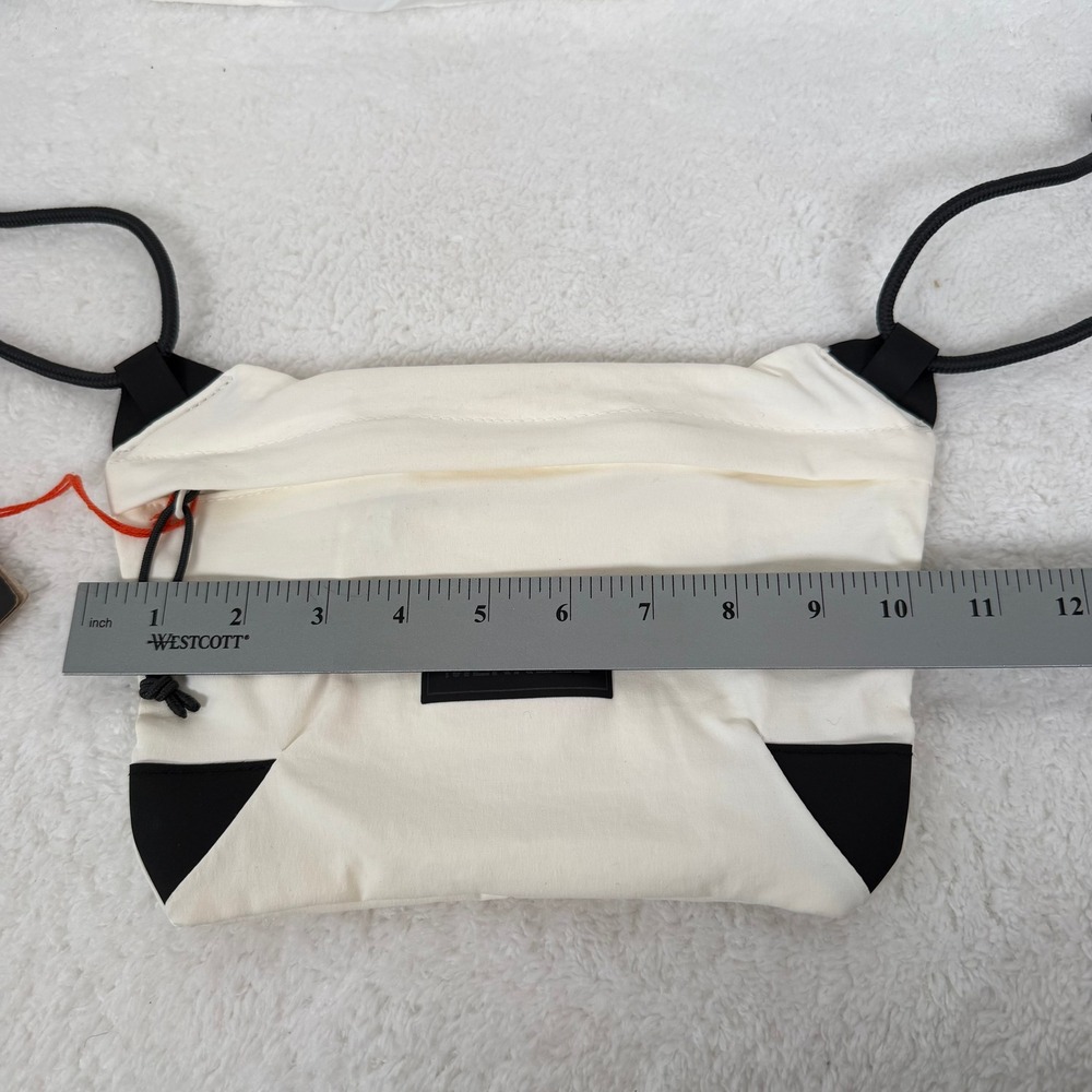 Merrell Wayfinder Packable Sacoche Bag White Black Water Resistant Crossbody - Picture 5 of 13
